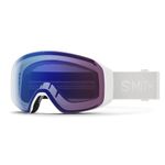 Smith Optics 4D MAG S Women's Snow Winter Goggle - White Vapor, ChromaPop Photochromic Rose Flash