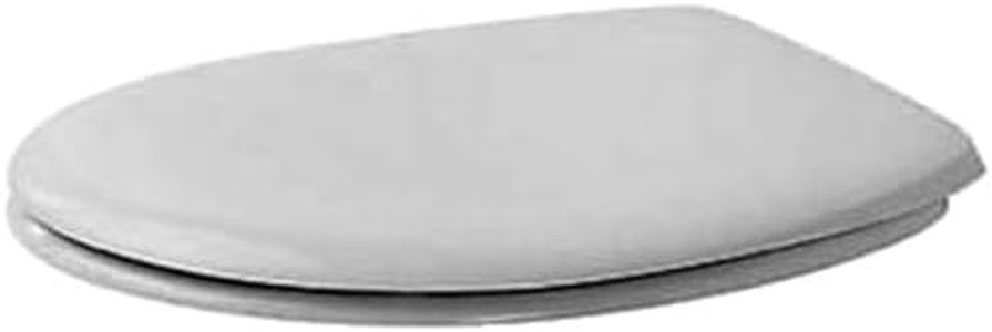 Duravit Universal Duroplast White Toilet Seat with Stainless Steel Hinges
