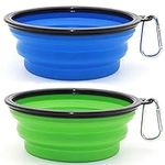 Collapsible Bowls, 2 Pack Water Bow