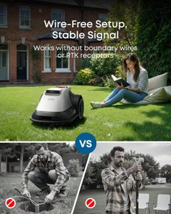 eufy E15 Robot Lawnmower – Automatic Smart Grass Cutter