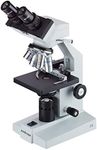 AmScope B100B-Ms 40X-2000X Binocular Biological Microscope with Mechanical Stage