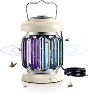 GeckoMan 15W Electric Bug Zapper – Indoor Outdoor Insect Killer