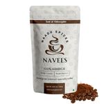 Navees Coffee | Coarse Grind for French Press | 100 percent pure Arabica Coffee powder | Freshly Roasted | Single Origin | Medium dark roast | 0% chicory | Delivered straight from our farm | 250gm