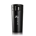 PURESIP Stainless Steel Vacuum Insulated Tumbler | Travel Mug with Leakproof Lid | Reusable for Hot Cold Coffee,Tea, Thermal Mug | Double Wall Thermos Tumbler Flask Thermal Mug for Coffee, Water & Tea