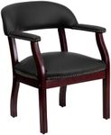 Flash Furniture Black Vinyl Luxurious Conference Chair