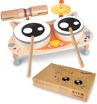 STOIE's Kids Drum Kit -Baby Drum Set age 3 -Wooden Kids Musical Instruments for 1 year old -Toddler Drum Set age 7 -Baby Musical Instrument 6-8 -Baby Drums 1 year old