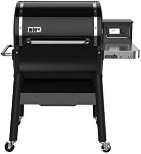 Weber 22510201 SmokeFire EX4 (2nd Gen) Wood Fired Pellet Grill, Black