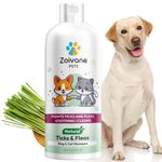 ZOIVANE Dog Shampoo | Ticks & Fleas Dog & Cat Shampoo-200ML | Dog Shampoo for Labrador, Anti Tick Shampoo for Dog, Tick & Flea Shampoo for Dogs, Dog Tick Shampoo, Ticks Shampoo for Dog - Pack of 1