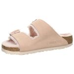 Birkenstock Arizona Sherling Womens Light Rose Slippers-UK 7 / EU 40