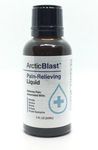N Labs Arctic Blast Topical Pain Relief Drops – DMSO, Menthol & Camphor for Back, Knee, Shoulder, Joint & Muscle Pain – Cooling Rub Formula for Arthritis & Sore Muscles – Made in USA – 1 fl oz