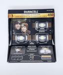 Duracell 650 Lumen Dual Power Headlamp 3 Pack