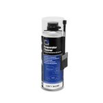 ERRECOM Evaporator Cleaner PRO, Air Conditioner Cleaner with special stiff bristle dispenser brush designed for direct use on coils, disposable gloves included, 400 mL aerosol can