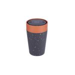 Circular & Co Insulated Reusable Coffee Cup - 8oz/227ml - Small Travel Mug - 100% Leakproof & Lockable - Push Top, One Hand Open, 360 Drinking Coffee Tumbler - Recyclable - BPA Free, Dishwasher Safe