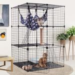 Kalolary Cat Cage Indoor Cat Enclos