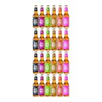 Coolberg Non Alcoholic Beer Assorted Flavors 330ml Glass Bottle - Pack of 24 (330ml x 24) Peach, Mint, Malt, Cranberry, Ginger & Strawberry