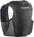 Salomon Unisex Active Skin Running Vest with Flasks, Black, Small (Pack of 8)