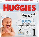 Huggies Size 1 Diapers, Snug & Dry 