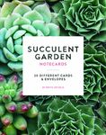 Succulent Garden Notecards: 20 Different Cards and Envelopes