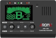 Ulumac Aroma 3 in 1 Metronome Tuner for All Instruments - Guitar, Bass, Violin, Ukulele, Trumpet, Clarinet, Flute, Chromatic - Accurate Digital Tuner, Metronome, Tone Generator, Easy Operation