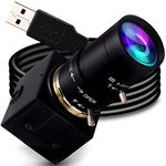 Webcamera usb 2MP 5-50mm Varifocal Lens USB Camera CMOS OV2710 Sensor,Webcam Support 1920X1080@30fps,UVC Compliant Web Camera Support Most OS,Focus Adjustable USB with Camera,High Speed USB2.0 Webcams