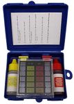 PETSON Swimming Pool 1 Set PH And Chlorine Water Quality Test Kit Swimming Pool Hydroponics Aquarium Tester Refile bottle