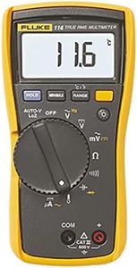 Fluke Digital-Multimeter Kompakt 116 mit Diodentest und Temperaturmessung 2583601