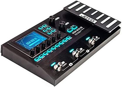 JOYO Guitar Multi Effect Processor with Expression Pedal with 157 Effect, 61 Preamp Modeling, 40 Drum Machine, IR Cab Simulation, Looper, Tap Tempo (GEM BOX III)