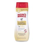 Nature's Miracle Oatmeal Shampoo & Conditioner for Dogs, Soothes, Moisturises Dog Coat, Neutralises Odours, Wet Dog Smell, Formulated with Colloidal Oatmeal, Aloe Vera, Pistachio Cream Scent - 473ml