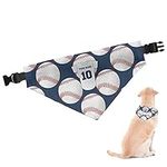 Personalized Baseball Jersey Dog Ba