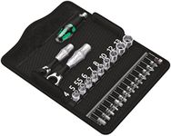 Wera Kraftorm Kompakt Zyklop Mini 2 1/4" Shallow Socket Set, 27pc, 05135918001