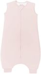 KYTE BABY Unisex Sleep Bag Walker for Toddlers- Rayon made from Bamboo 1.0 Tog, (Large, Blush)