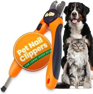 (Large) - Gopets Pet Nail Clipper For Large Dogs And Cats With Nail File And Quick