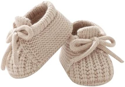 DovFanny Baby Booties Newborn Baby First Shoes Cozy Warm Knit Soft Booties for Toddler Infant Boy Girl