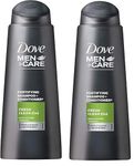 Dove Men Shampoo and Conditioner 2 in 1 Fresh Clean Care Cleansing Formula With Caffeine and Menthol Deeply Clean and Revitalise Hair 250 Ml Pack of 2