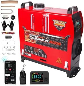 maXpeedingrods 8KW 12V/24V Diesel Heater, App Remote Control, All-in-One Style Easy to Carry for Car Trucks Caravans or Motorhomes