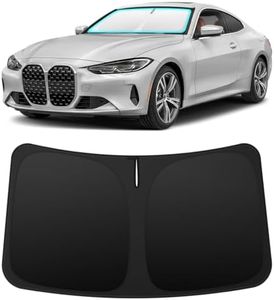 INSAUTO Custom Fit Windshield Sun Shade Accessories for BMW 4 Series 2021-2026 (430i/M440i/M4), Foldable Front Window Sunshade, UV & Heat Reflector, Keeps Interior Cool, Includes Storage Bag