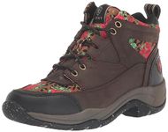 ARIAT womens Terrain, Java/Leopard Roses, 5.5 UK