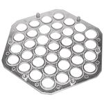 Tyuooker Dumpling Mold Cutter Ravioli Form for The Russian Pelmeni Molder Metal Meat