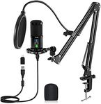 USB Condenser Podcast Microphone Ki