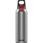 SIGG - Insulated Water Bottle - Thermo Flask Hot & Cold One Light - With Fruit Strainer - Leakproof - BPA Free - 18/8 Stainless Steel - Brushed - 0.55L