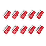 KOOTION 32GB 10-Pack Micro SD Card, UHD Video for GoPro, Action Camera, Drone, Smartphone, R/W up to 80/20MB/s MicroSDXC Memory Card UHS-I U1 Class 10