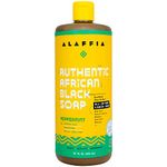 Alaffia Authentic Afican Black Soap Peppermint, 32 Ounce