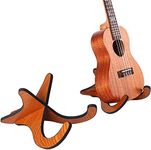 Wooden Ukelele Stand Holder Musical Instrument Stand Concert Portable Wood Stand