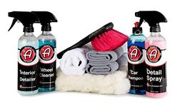 Adam's 16oz Most Popular Combo Detailing Kit - Our Top Selling Products Bundled with The Perfect Companion Products - Professionally Detail Your Entire Vehicle with Expert Designed Washing Tools