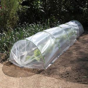Mini Greenhouse Tunnel for Outdoors, Green House Hoops Small Kits to Build, Cover Garden Hoops for Outside Raised Beds
