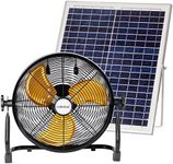 lcocove Battery Operated Solar Fan,