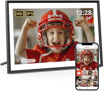 ApoloSign Digital Picture Frame 10.1 inch, Frameo Digital Photo Frame, WiFi Electronic Frame with 32GB Storage, 1280x800 HD IPS Touch Screen, Auto-Rotate, Slideshow, Share Photos/Videos Instantly