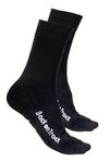 Back on Track Therapeutic Socks, Black, Medium (Shoe Size 6-9.5)