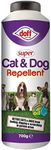 Doff 3 x 700g Super Cat & Dog Repellent - Shaker Bottle safe around the garden