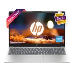 HP 15 Intel Core i3 12th Gen (8GB DDR4 RAM/ 512 GB NVMe M.2 SSD/Windows 11 / MS Office'2021 / FHD 15.6" (39.6 cm) / Silver / 1.59 kg/Dual Speakers) fd0061TU / Laptop